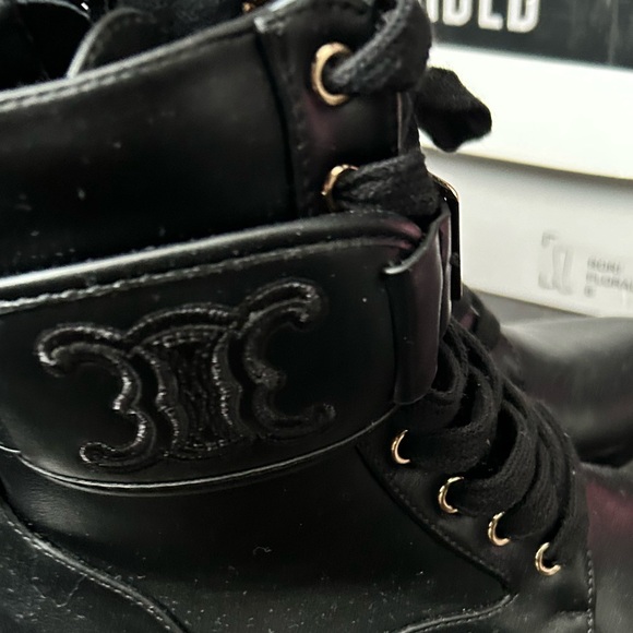 2025 Trendy Logo Combat Moto Boot - Picture 4 of 5